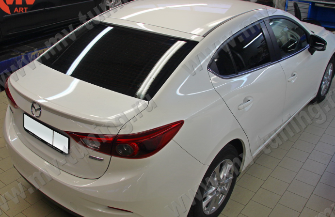 Козырек на заднее стекло для Mazda 3 (2013-н.в.) купить недорого с доставкой в Когалым