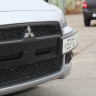 Воздуховоды радиатора в передний бампер (Цельные) var №2 для Mitsubishi Lancer X (2007-2010) купить недорого с доставкой в Когалым